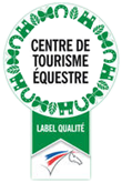 Label Centre de Tourisme Équestre.
